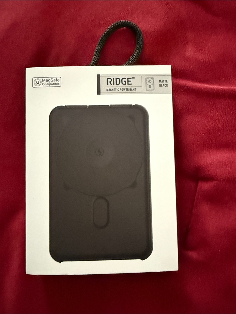 Ridge Magnetic Power Bank 10,000mAh wireless charger
